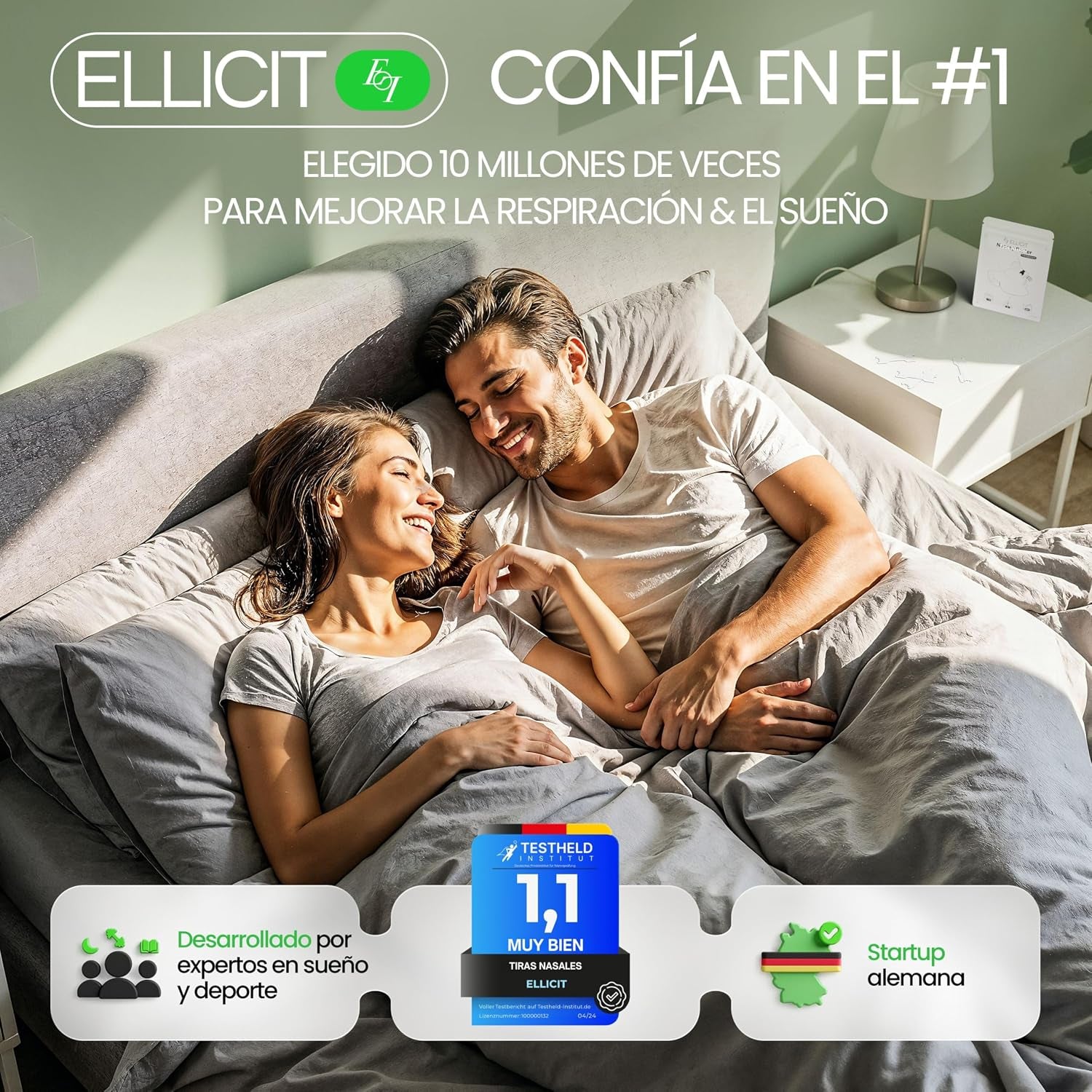 Tiras Nasales Transparentes 30 Unidades, Para Dormir Y Deportivas