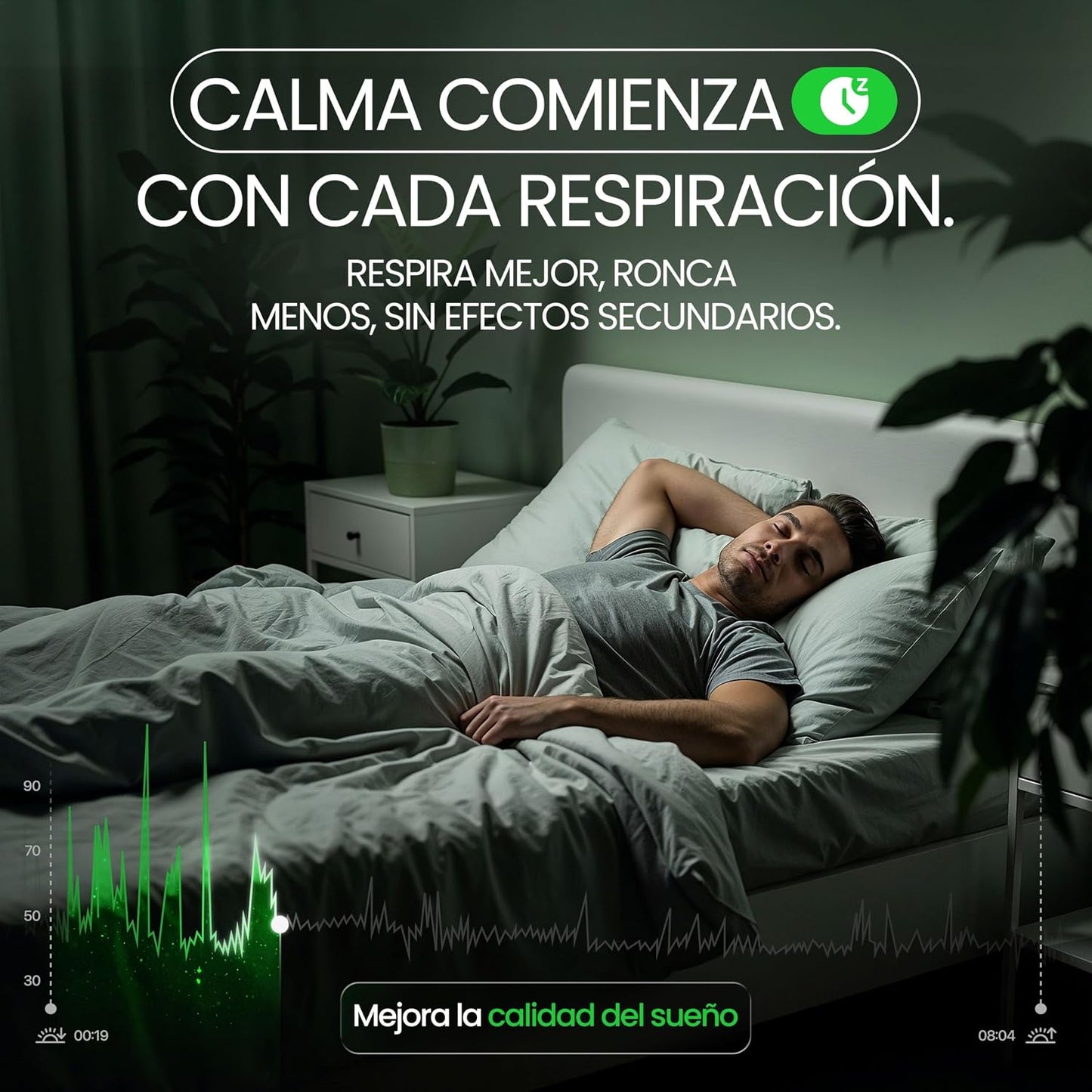 Tiras Nasales Transparentes 30 Unidades, Para Dormir Y Deportivas